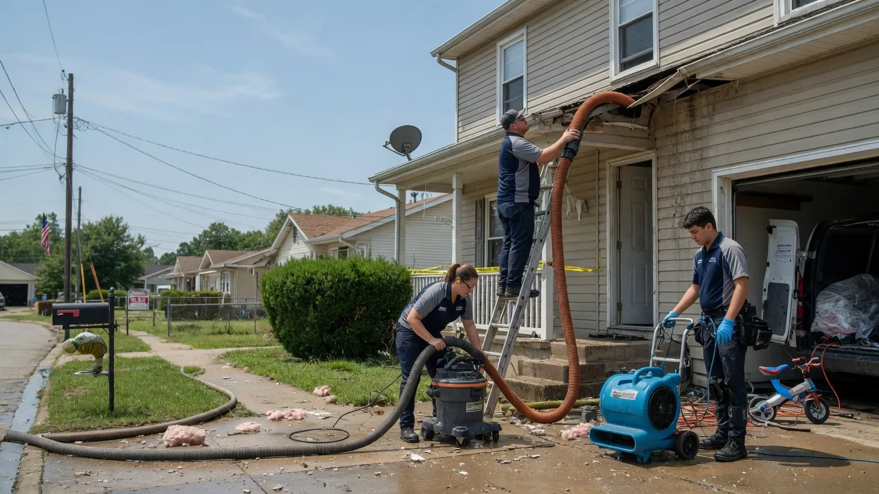 Water Damage Restoration in Albion, IN near me